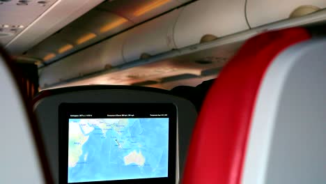 LCD-Bildschirm-Für-Batik-Fluggäste-Mit-Zielkarte