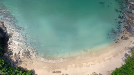 Drone-footage-of-beautiful-paradise-beach
