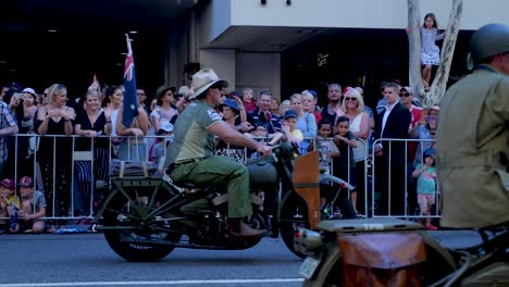Día-De-Anzac,-Desfile-De-Anzac-Brisbane,-2018