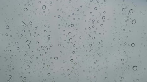 Abstract-raindrops-on-car-windshield-slow-motion