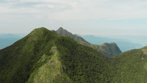 Highest-brazilian-rain-forest-tropical-mountains,-Pico-Caratuva-and-Pico-Paraná,-Brazil,-South-America