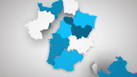Motion-Graphics-Animated-Map-of-France-Forming---White