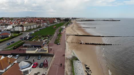 Clacton-on-Sea-beach-is-a-popular-tourist-attraction-with-British-holiday-makers