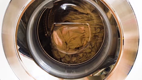 Modern-washing-machine-with-laundry