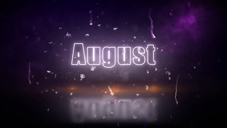 August-Neonlicht-Schild-Enthüllt-Durch-Einen-Sturm-Mit-Flackernden-Lichtern