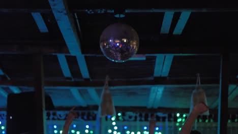 Shiny-rotating-disco-ball