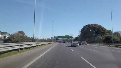 Hyperlapse-über-Den-Pan-Americana-Highway-In-Buenos-Aires