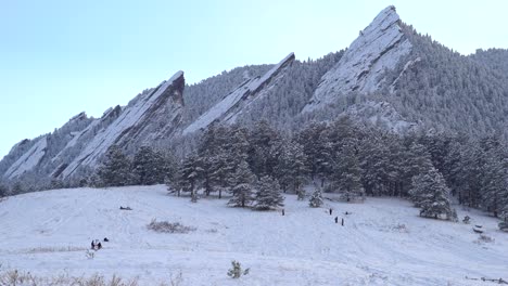 Flatirons-view-on-a-snowy-day