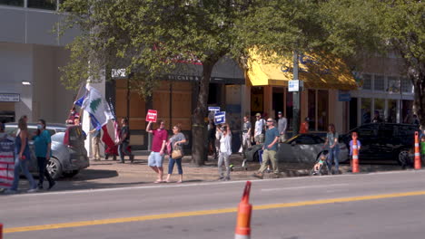 Trump-supporters-march-in-protest-of-2020-US-Presidential-election-results-in-downtown-Austin,-TX----4K