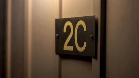 2C-House-Number-on-Townhouse-at-night