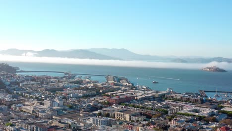 Aerial:-San-Francisco-bay-area-landscape-and-cityscape-view-part-03,-drone-view