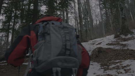 a-man-climbing-winter-mountain-with-stick