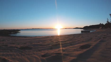 Sonnenuntergang-über-Dem-Meer-In-Australien