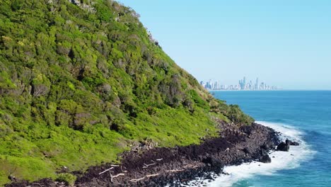 Surfers-Paradise-revealed-from-behind-Burleigh-Heads