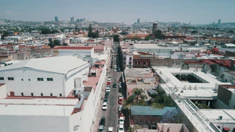 view-of-a-Landing-in-downtown-Queretaro-and-local-transit