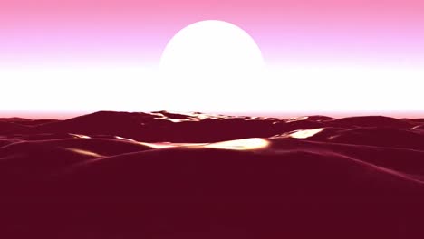 Animated-Lucid-Ocean-Sunrise-Scenery-Pink