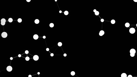 Abstrakter-Weißer-Molekularer-Struktur-animierter-Hintergrund