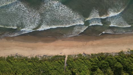 Still-aerial-footage-of-playa-Grande-in-Guanacaste-province