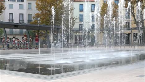 Fountains-at-Beziers-,-France