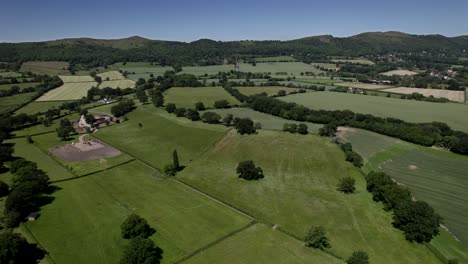 Malvern-Hills-AONB-Worcestershire-Aerial-Spring-Landscape
