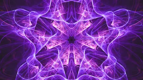 Kaleidoskop-Fraktalzusammenfassung---Antimaterie-Leere---Nahtlos-Sich-Wiederholende-Musik-Vj-Bunte-Chaotische-Streaming-Hintergrundkunst