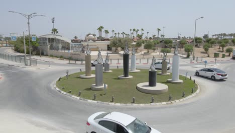 Roundabout-Of-Harav-Yoram-Tomb-In-Netivot