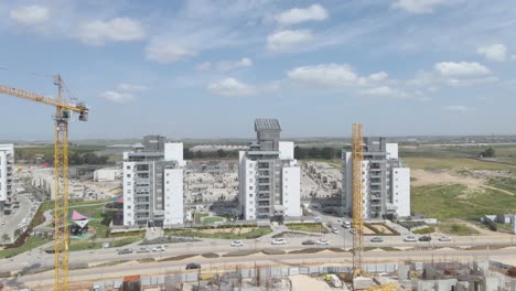 new-neighborhood's-buildings-with-cranes-at-southern-district-city-netivot
