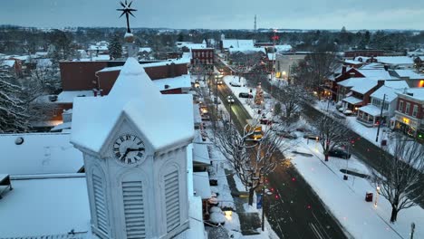 Christmas-church-bells-during-winter-snow-flurry-storm