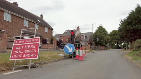 Roadworks-on-English-country-roads-holding-up-the-traffic