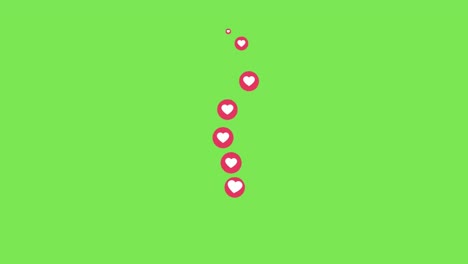 Facebook-Live-Herzen-Social-Media-Animation-Green-Screen-4k