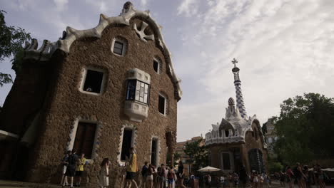 Park-Guell-in-the-city-centre-of-Barcelona-designer-by-artist-Anthoni-Gaudi