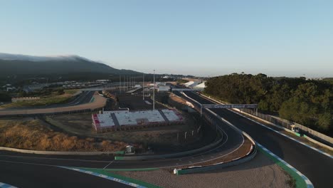 Luftaufnahme-Der-Rennstrecke-Estoril-Circuit-In-Portugal