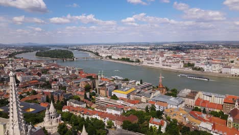 Aerial-cityscape-of-Budapest