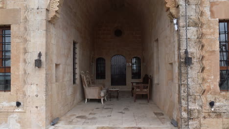 Dara-Mansion,-located-in-Artuklu,-the-old-center-of-Mardin,-is-used-as-a-hotel-today