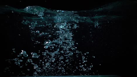 Underwater-shot-of-computer-hardware-in-slow-motion