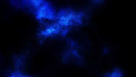 Relámpago-Azul-En-Cámara-Lenta-Tejiendo-Detrás-De-Nubes-De-Tormenta-Oscuras-4k