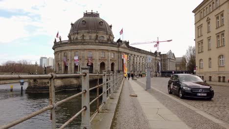 Historic-Bode-Museum-in-Berlin-on-Cloudy-Day-in-Germanys-Capital