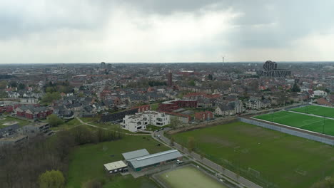 Ciudad-De-Hasselt-En-Limburg,-Bélgica