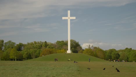 Heiliges-Päpstliches-Kreuz-Im-Phoenix-Park-In-Dublin,-Irland