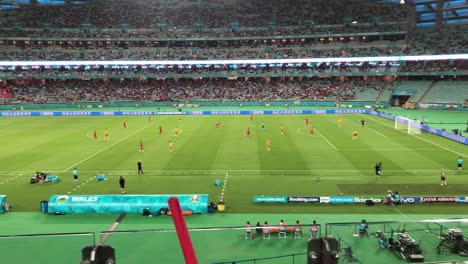Spiel-Türkei-Gegen-Wales-In-Baku,-Aserbaidschan.-16.06.21
