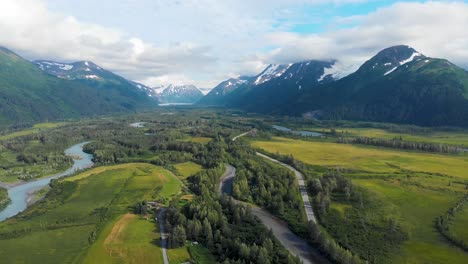 4K-Video-of-Portage-Glacier-near-Anchorage,-AK-at-200x-Speed