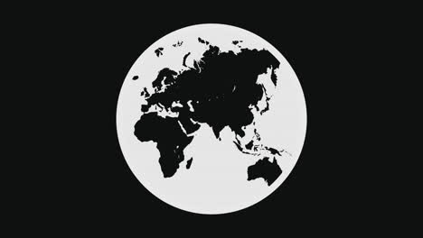 Apfel-Lädt-Globus-Welt-Rotierende-Welt-Drehende-Erde-4k