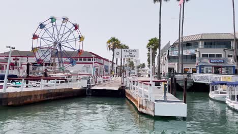 POV-from-the-Balboa-Ferry-as-bicyclists-ride-up-to-the-public-wharf