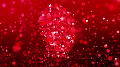 Glamour-Red-Heart-Shapes-Particles-Background-Saint-Valentine’s-Day-and-Wedding-Videos