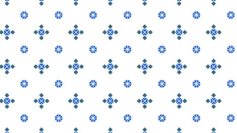 Abstrakt,-Hintergrundanimation,-Nach-Rechts-Scrollen,-Weiß,-Grün-Und-Blau