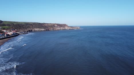 Flying-towards-cliffs-outside-whitby-yorkshire