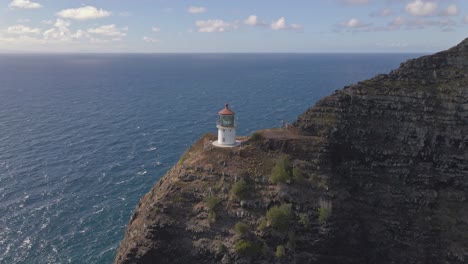 Aerial-view-of-Makapuu-lighthouse-on-a-sunny-Hawaiian-day-3