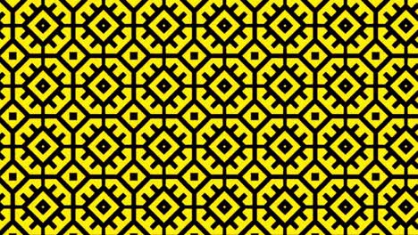 Rutsche-Mit-Geometrischem-Muster-In-Gelb-Und-Schwarz