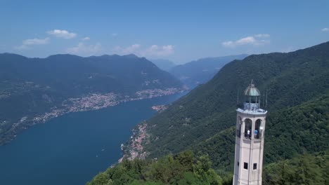Aerial-View-Of-The-Faro-Voltiano-Overlooking-Lake-Como