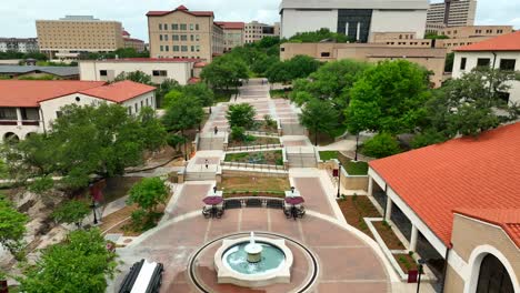 Aerial-shot-of-Texas-State-University-campus
